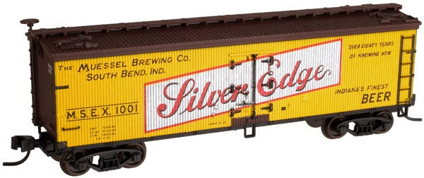 Atlas 20002015 HO Silver Edge Beer 40' Wood Reefer Car #1001