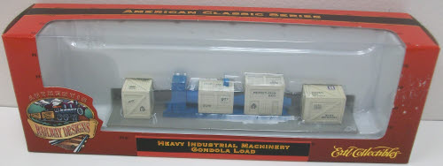 Ertl 4094 HO Heavy Industrial Machinery Gondola Load