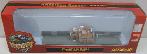 Ertl 4165 HO Scale Palletized Boxes Boxcar Load