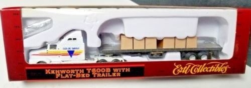 Ertl 4265 1:87 Kenworth w/Flatbed & Load