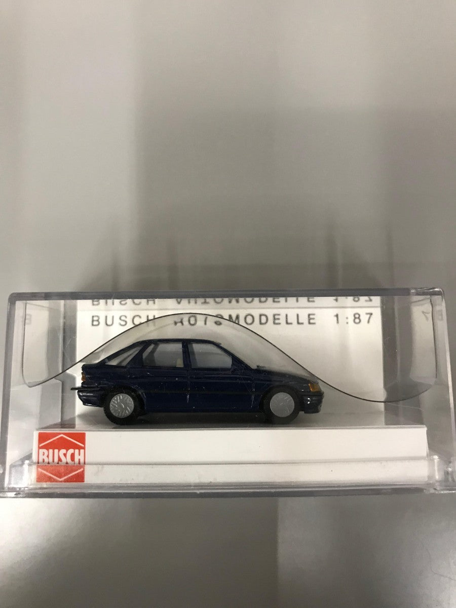 Busch 45700 HO Ford Escort Blue
