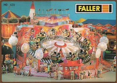 Faller 439 HO Flipper Roundabout Ride Building Kit