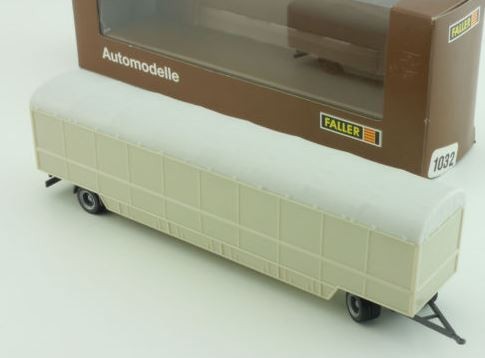 Faller 1032 HO Trailer 2-Axle long