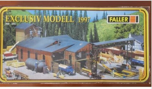Faller 365 HO Sawmill Building Kit – Trainz