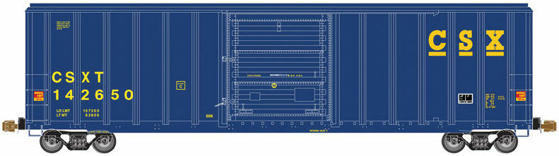 Atlas 20005495 HO Scale CSX FMC 5347 Single-Door Boxcar #142595