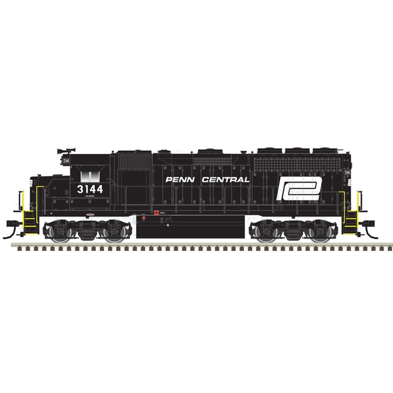 Atlas 10004015 HO Penn Central Silver Series GP40 Diesel Locomotive #3166