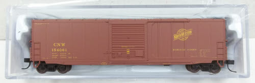Atlas 45003 N RTR 50' Precision Smooth Box, C&NW #154061