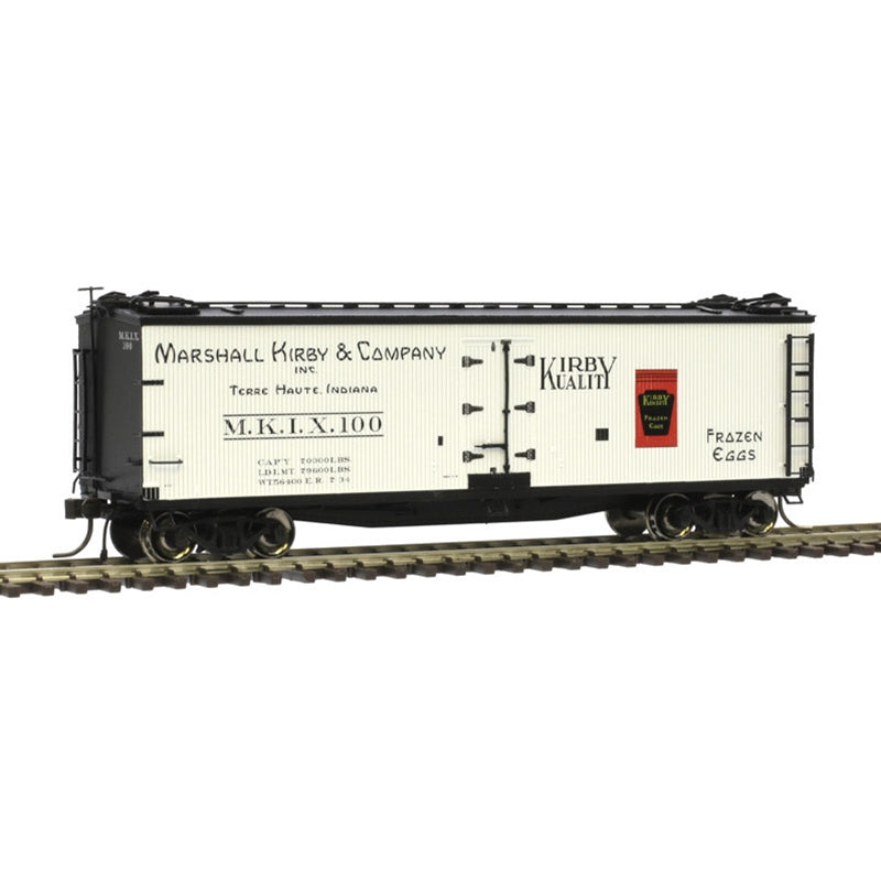Atlas 20005846 HO Marshall Kirby Frozen Eggs 40' Wood Reefer #100