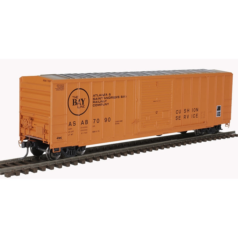 Atlas 20006200 HO Atlanta & St Andrews Bay FMC 5077 SSD Box Car #7095