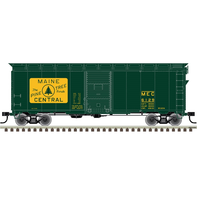 Atlas 20006245 HO Maine Central TMAN 1937 AAR 40' Boxcar Kit #6154