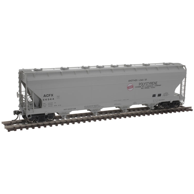 Atlas 20006905 HO Cosden Chemical Master Plus RTR 5250 Covered Hopper #54544