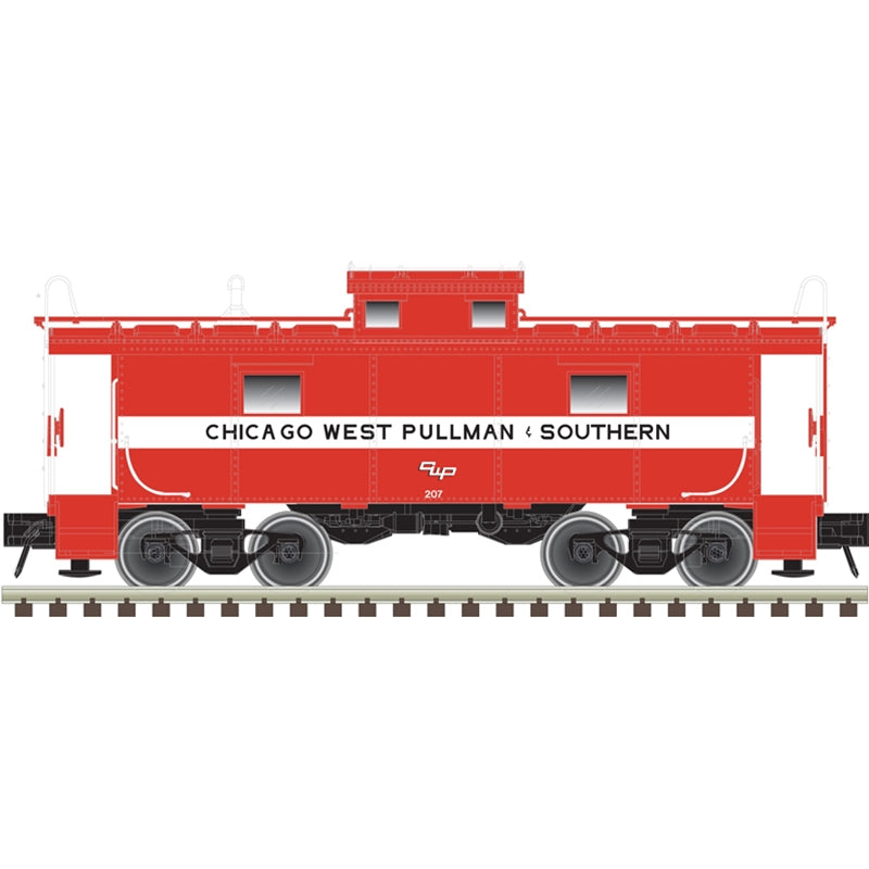 Atlas 20007005 HO Chicago West Pullman & Southern NE-6 Caboose #207