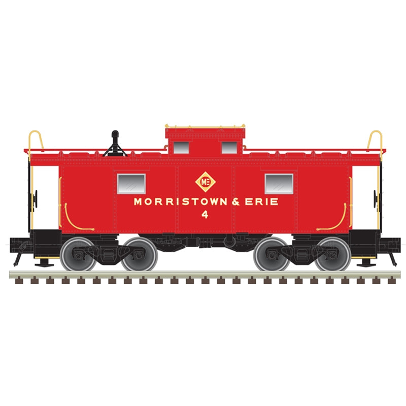 Atlas 20007008 HO Morristown & Erie NE-6 Caboose #4