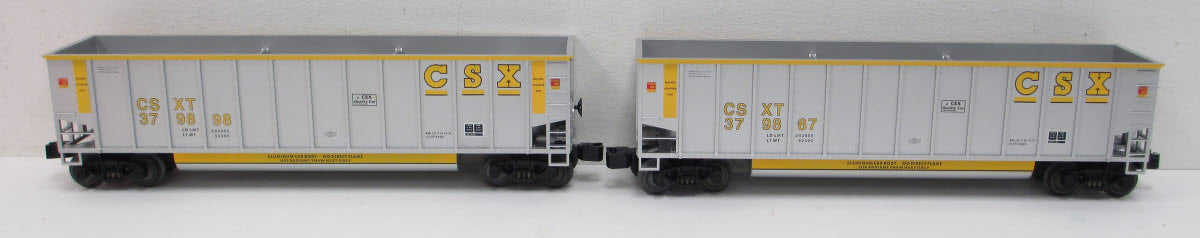Lionel 6-27841 CSX Rotary Bathtub Gondola (Set of 2)