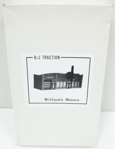 B/J Traction 5003 O William's Motors False Front 14 x 5 x 4-1/4 Building Kit