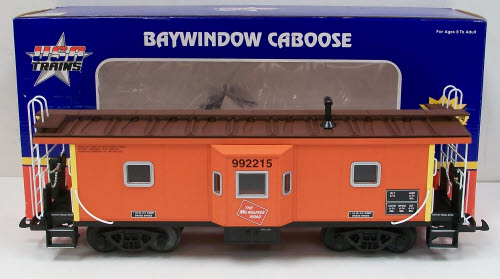 USA Trains 12065 G Milwaukee Road Bay Window Caboose #992215 USA Trains 12065 G Milwaukee Road Bay Window Caboose #992215