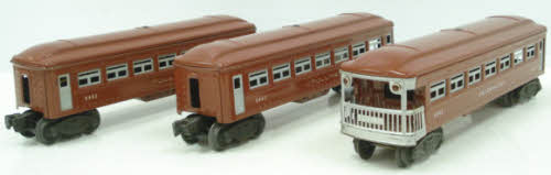 Lionel 2136WS Vintage O 675 Passenger Set