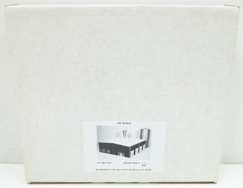 BH Models BH-5001 Contemporary Ind. Bld.w/Silo Kit