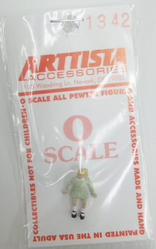 Arttista 1342 O Girl As Passenger Pewter Figure