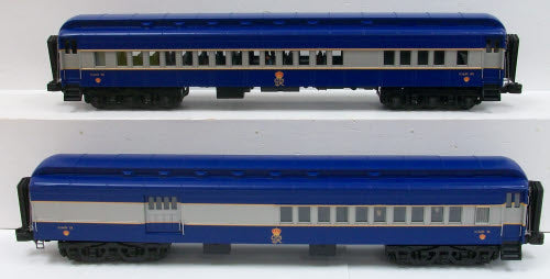 MTH 20-4193 O Canadian Pacific 70' Madison Comb/Din Passenger Set (Set of 2)