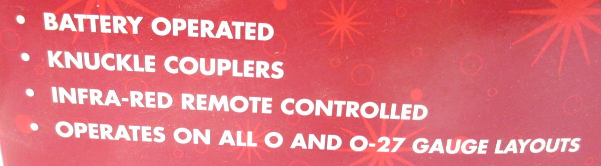 K-Line K1309 Coca-Cola Santa O Gauge Steam Train Set