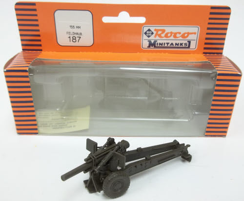 Roco 187 HO Mfh M 114 Feldhaub 155 MM Cannon Minitanks – Trainz