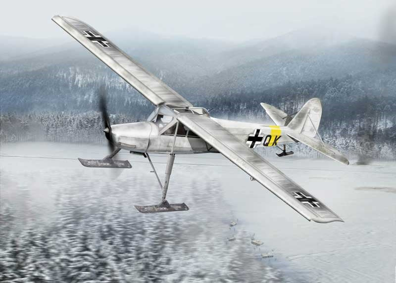 Hobby Boss 80183 1:35 Fieseler Fi-156 C-3 Skiplane Military Aircraft Plane Kit