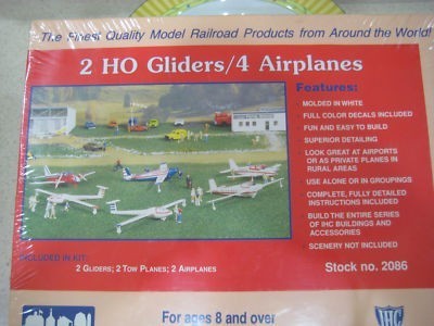 IHC 2086 HO 2 Gliders/4 Airplanes Plastic Model Kit