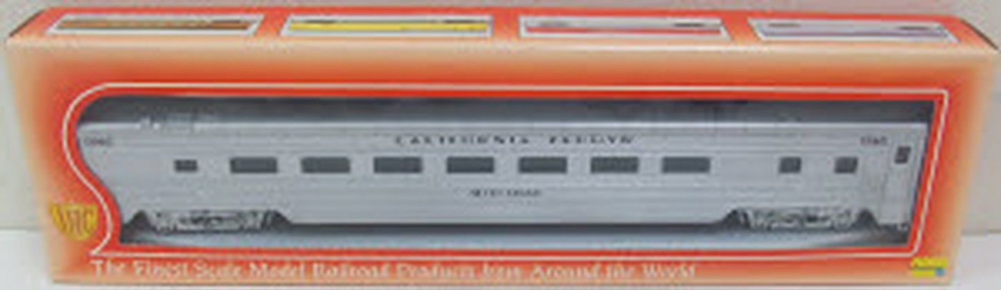 IHC 47831 HO D&RGW (Cal Zephyr) Coach Passenger Car Corrugated Side CB&Q