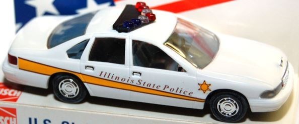 Busch 47675 HO Chevrolet Caprice Illinois United States Highway Police