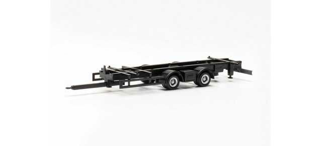 Herpa 85540 HO Interchangeable Dual-Axle Trailer Chassis 7.82 M (Pack of 2)