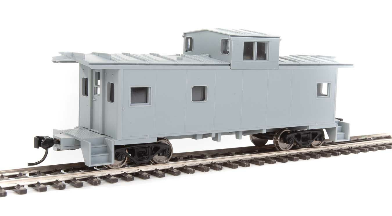 Walthers 910 8750 HO Undecorated International Wide Vision Caboose Rea 