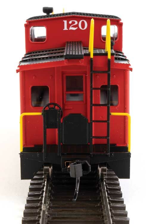 Walthers 910-8765 HO DTS International Wide-Vision Caboose Ready to Run #120