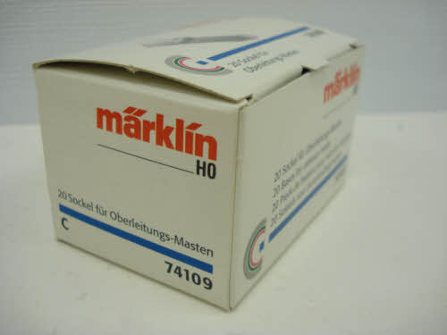 Marklin 74109 Bases For Catenary Masts (Box of 20)