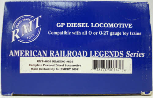 RMT 4602 O Reading Powered BEEP Diesel Locomotive #635