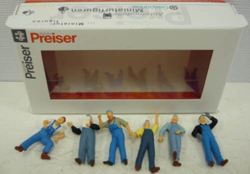 Preiser 65353 O US Railroad Staff Figures (Set of 6)
