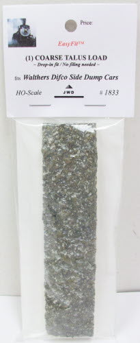 JWD Premium Products 1833 HO Coarse Talus Load-DumpCar