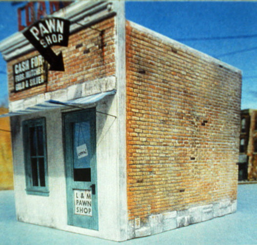 Downtown Deco DD3000 G Scale L&M Pawn Shop Building Kit