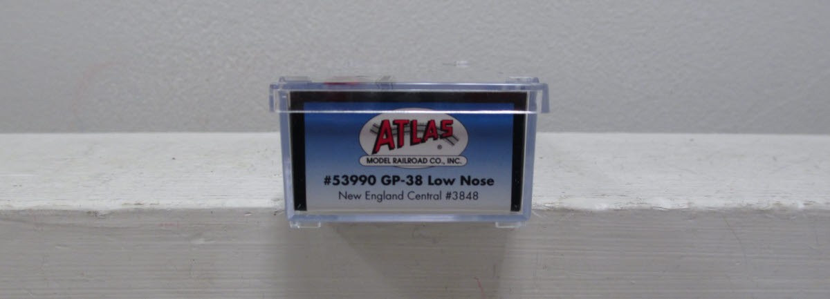 Atlas 53990 N Scale NECR GP38 Low Nose #3848