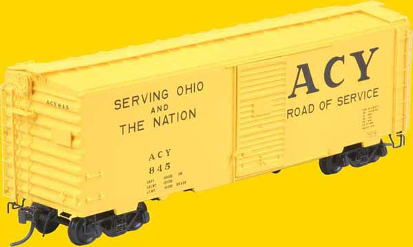 Kadee 4045 HO Akron, Canton & Youngstown 40' PS-1 Standard Boxcar #845