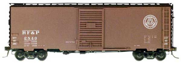 Kadee 4303 HO Richmond, Fredericksburg & Potomac 40' PS-1 Boxcar #2840