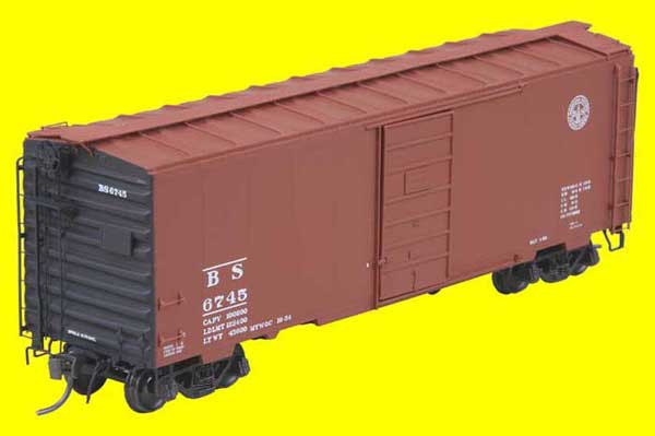 Kadee 4301 HO Birmingham Southern 40' PS-1 Standard Boxcar #6745
