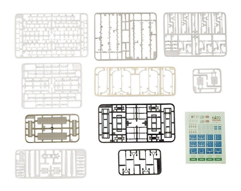 Kato 23-416 N Dio Town Station Area Scenery Detail Parts