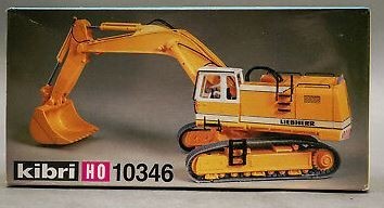 Kibri 10346 1:87 Liebherr Tractor/Backhoe