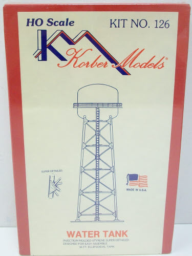 Korber 126 HO Scale Water Tank Kit