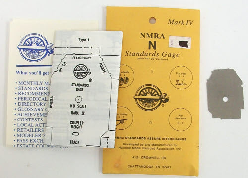 NMRA 8 N Scale Standards Gauge