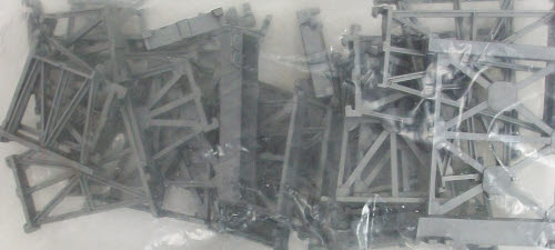 Bachmann HO Trestle Set for 46222 Over/Under Blinking Bridge