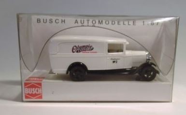Busch 47708 1:87 HO 1931 Ford AA Olympic Laundry Truck