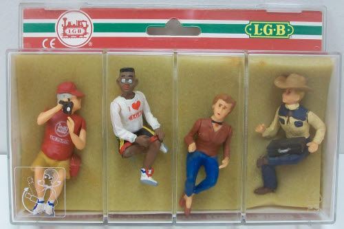 LGB 52440 G Seated Passenger Figures (Set of 4)