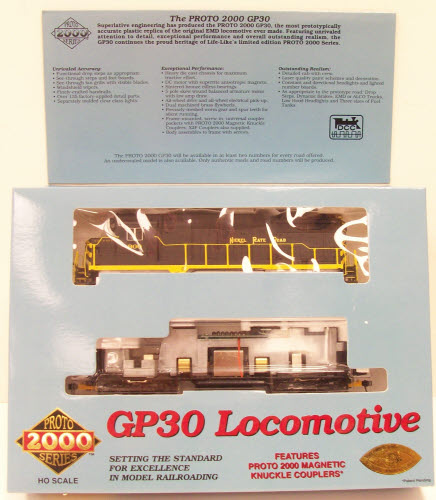 Proto 2000 23085 Life Like HO NKP GP30 Diesel Loco